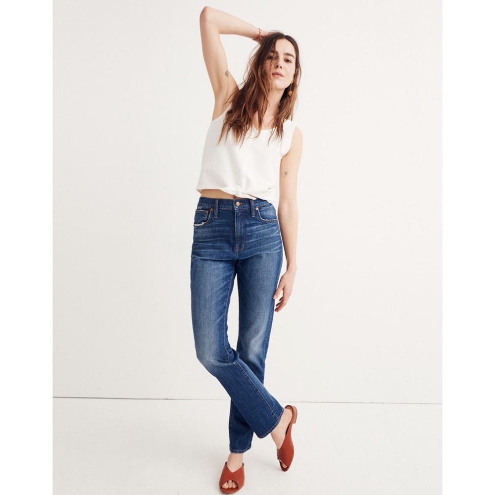 Madewell High-Rise Slim Boyjean